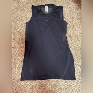 Gymshark 315 Seemless Tank - Black - Size SMALL. Great Condition